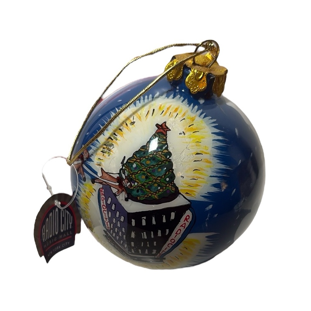 Radio City Music Hall NYC Souvenir Christmas Tree Ornament